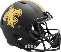New Orleans Saints Eclipse Alternate Revolution Replica Football Helmet