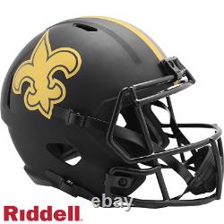 New Orleans Saints Eclipse Riddell Speed Full Size Replica Helmet New in box