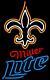 New Orleans Saints Fleur-de-lis Beer 24x16 Neon Light Sign Lamp Pub Wall Decor