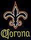 New Orleans Saints Fleur-de-lis Beer 24x20 Neon Light Sign Lamp Art Wall Decor