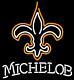 New Orleans Saints Fleur-de-lis Beer 24x20 Neon Light Sign Lamp Bar Wall Decor