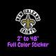 New Orleans Saints Full Color Vinyl Decal Hydroflask Decal Cornhole Decal 2