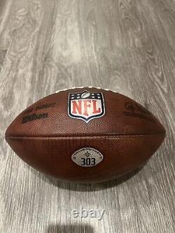 New Orleans Saints Game Prepared Practice Used NFL Duke Ball Football #303