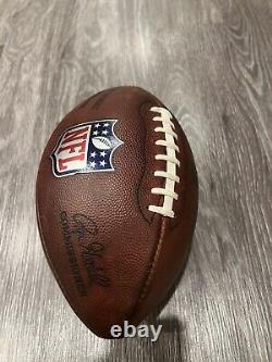 New Orleans Saints Game Prepared Practice Used NFL Duke Ball Football #303