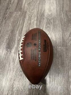 New Orleans Saints Game Prepared Practice Used NFL Duke Ball Football #303