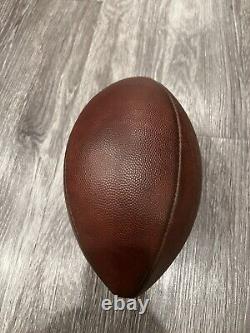 New Orleans Saints Game Prepared Practice Used NFL Duke Ball Football #303