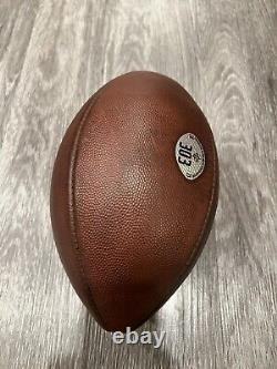 New Orleans Saints Game Prepared Practice Used NFL Duke Ball Football #303