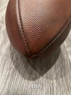 New Orleans Saints Game Prepared Practice Used NFL Duke Ball Football #303