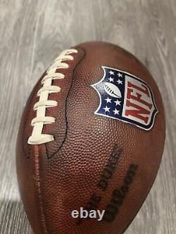 New Orleans Saints Game Prepared Practice Used NFL Duke Ball Football #303