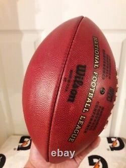 New Orleans Saints Game Prepared Practice Used NFL Duke Ball Football Brees