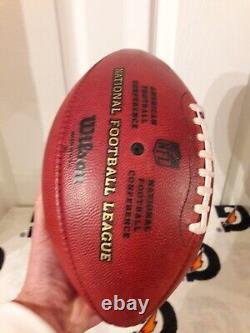 New Orleans Saints Game Prepared Practice Used NFL Duke Ball Football Brees