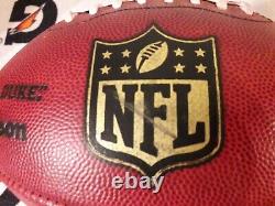 New Orleans Saints Game Prepared Practice Used NFL Duke Ball Football Brees