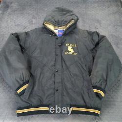 New Orleans Saints Jacket Winter Hood Competitor Gameday Vintage Black Men XL