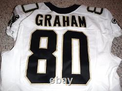 New Orleans Saints Jimmy Graham 2014 Game Cut Jersey Authentic Team Issue Sz 50