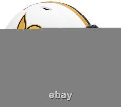 New Orleans Saints LUNAR Alternate Revolution Auth. Football Helmet