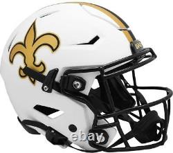 New Orleans Saints LUNAR Alternate Revolution Speed Flex Auth Football Helmet