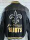 New Orleans Saints Leatherman Jacket Size Xxxl