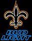 New Orleans Saints Light 24x20 Neon Sign Lamp Hanging Nightlight Beer Ey