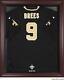 New Orleans Saints Mahogany Frame Jersey Display Case