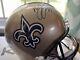 New Orleans Saints Marshon Lattimore Autographed Replica Helmet. Becket Coa