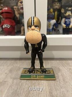 New Orleans Saints Mascot Sir Saint Bobblehead FOCO