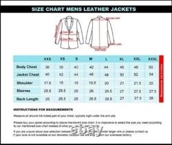 New Orleans Saints Men's Leather Jacket, Sticker Patch