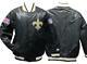 New Orleans Saints Mens Sizes S-m-l-xl-2xl England Flag Black Starter Jacket