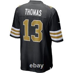 New Orleans Saints Michael Thomas Nike Black Alternate Official NFL Game Jersey