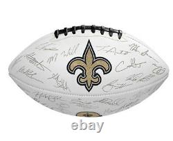 New Orleans Saints NFL 2021 Roster Signature Football Limited Edition Rawlings