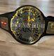 New Orleans Saints Nfl Championship Belt Zinc Plates, Leather Strap, Adult Size