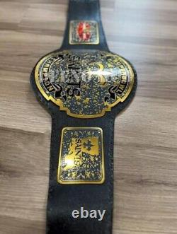 New Orleans Saints NFL Championship Belt Zinc Plates, Leather Strap, Adult Size