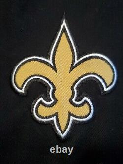 New Orleans Saints NFL Jacket Adult LARGE Twill Slash L Thick (NEVER WORN)