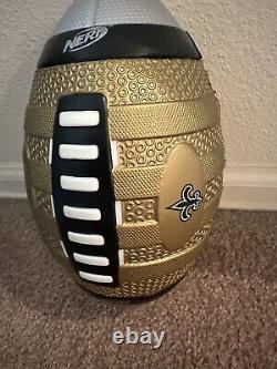 New Orleans Saints NFL Nerf Pro Grip Football Extremely Rare