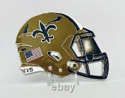 New Orleans Saints NFL Salute To Service? Coin Super Bowl XLIV 44 Champs Brees