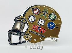 New Orleans Saints NFL Salute To Service? Coin Super Bowl XLIV 44 Champs Brees