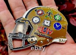 New Orleans Saints NFL Salute To Service? Coin Super Bowl XLIV 44 Champs Brees