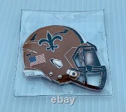 New Orleans Saints NFL Salute To Service? Coin Super Bowl XLIV 44 Champs Brees