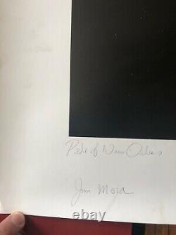 New Orleans Saints NFL Signed Lithograph Quinn Early Tom Benson Jim Mora Poster