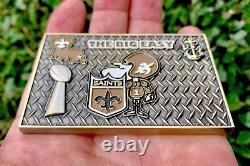 New Orleans Saints NFL Super Bowl XLIV 44 Champs Military Challenge Coin Brees