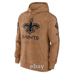 New Orleans Saints Nike 2023 Salute to Service Sideline Team Hoodie XL NWT