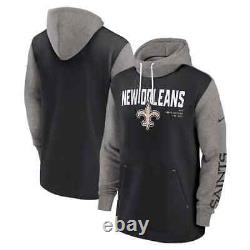 New Orleans Saints Nike Fashion Color Block Pullover Hoodie Men's 2023 NFL New