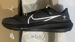 New Orleans Saints Nike NFL Air Zoom Pegasus 40 Running Shoe Sneaker Men's 11.5