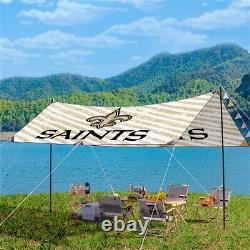 New Orleans Saints Outdoor Camping Canopy Sun Shade Waterproof UV Block Tents