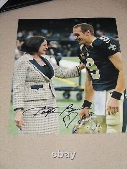 New Orleans Saints Owner GAYLE BENSON Signed 8x10 Photo FOOTBALL AUTOGRAPH 1C