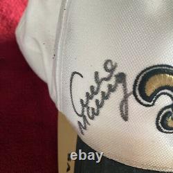 New Orleans Saints Quarterback Archie Manning Drew Brees Signed Hat Cap