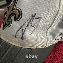 New Orleans Saints Quarterback Archie Manning Drew Brees Signed Hat Cap