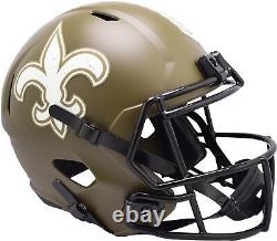 New Orleans Saints Riddell 2022 Salute To Service Speed Replica Helmet