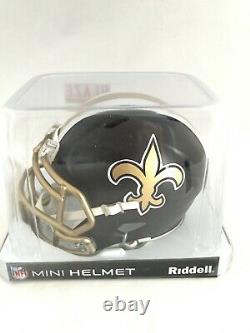 New Orleans Saints Riddell Blaze Speed Unsigned Alternate Mini Helmet New In Box