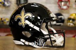 New Orleans Saints Riddell Speed Authentic Helmet Alternate