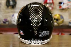 New Orleans Saints Riddell Speed Authentic Helmet Alternate